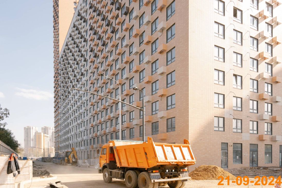 Ход строительства ЖК «Алтуфьевское 53» за Сентябрь 2024 г., фото №1
