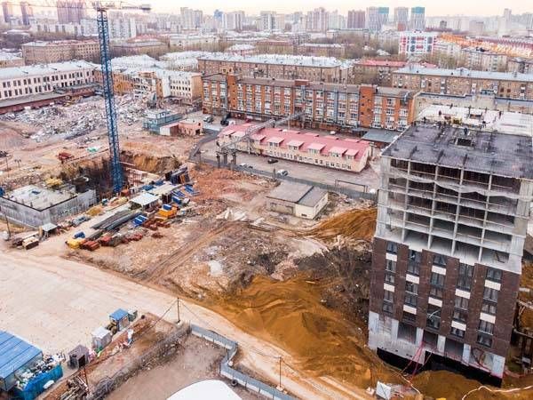 Ход строительства ЖК «Руставели 14» за Апрель 2021 г., фото №1