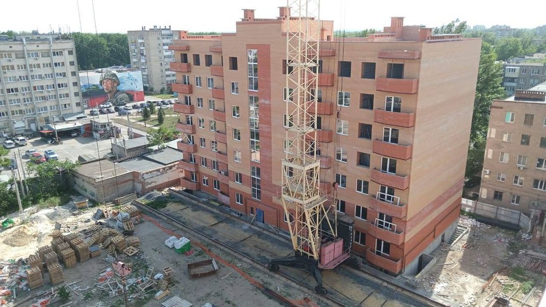 Ход строительства ЖК «Космос» за Июнь 2025 г., фото №1