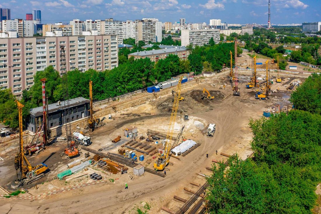 Ход строительства ЖК «Мод» за Июль 2021 г., фото №1