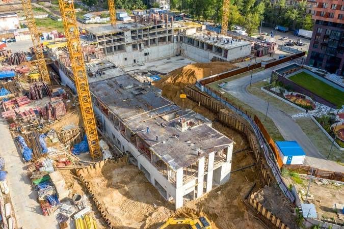 Ход строительства ЖК «Волжский парк» за Август 2020 г., фото №1