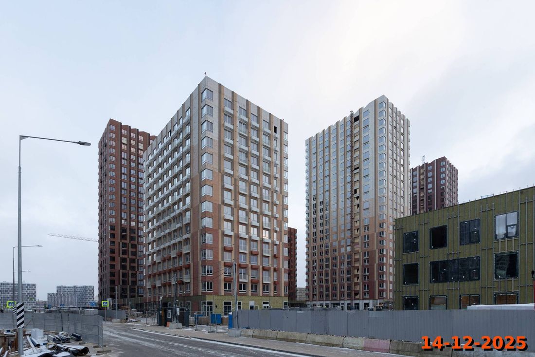 Ход строительства ЖК «Холланд парк» за Декабрь 2025 г., фото №1