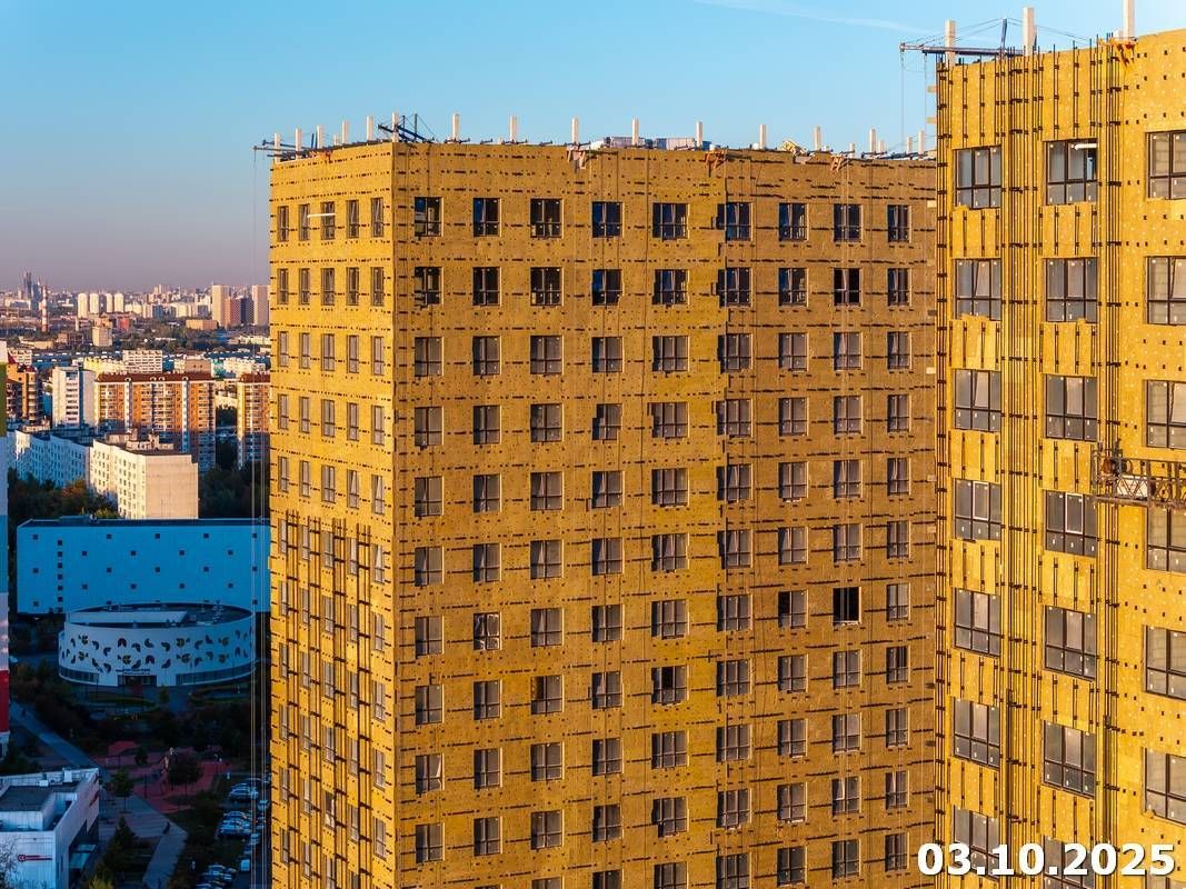Ход строительства ЖК «Варшавские ворота» за Октябрь 2025 г., фото №1