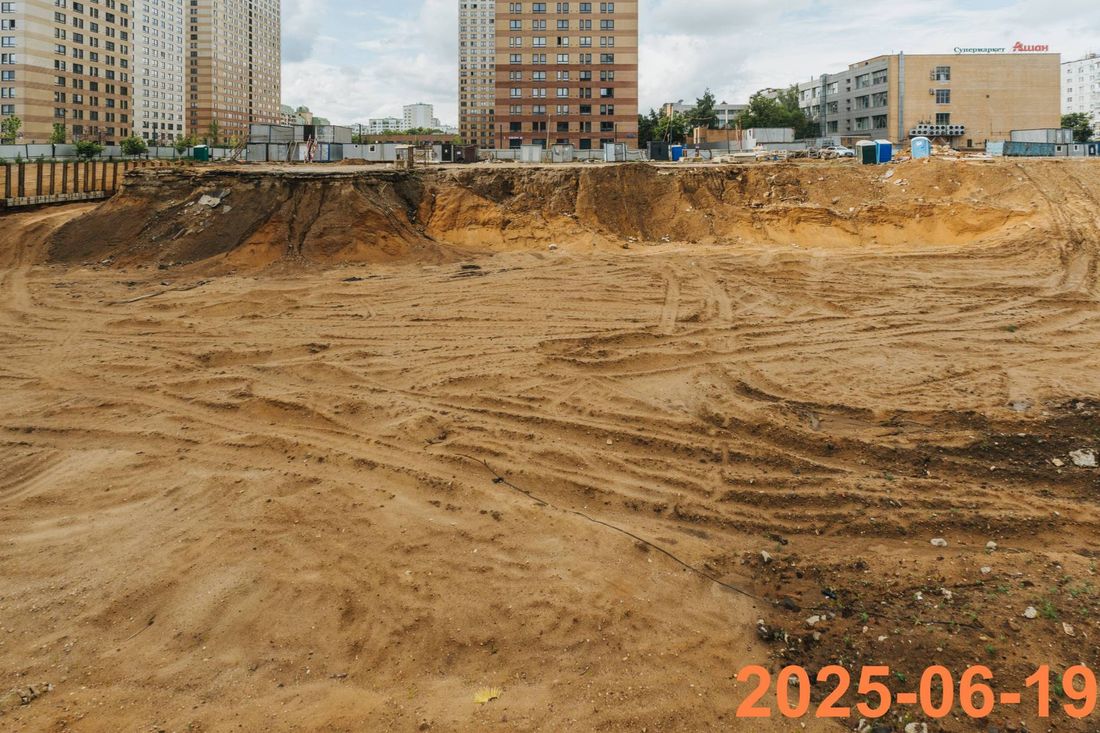 Ход строительства ЖК «Кронштадтский 9» за Июнь 2025 г., фото №1