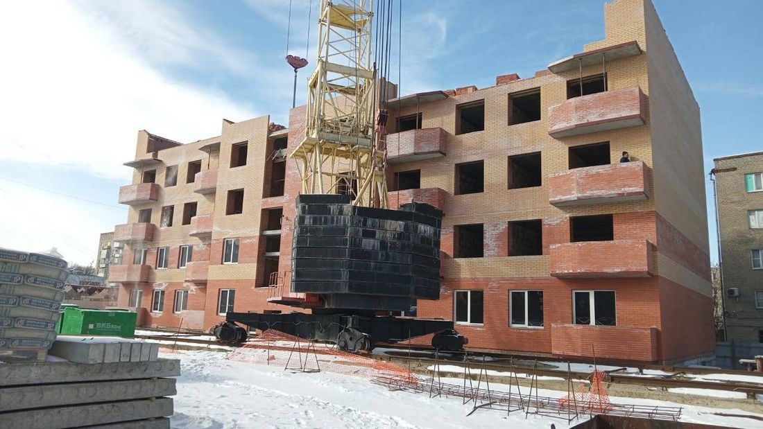 Ход строительства ЖК «Космос» за Март 2025 г., фото №1