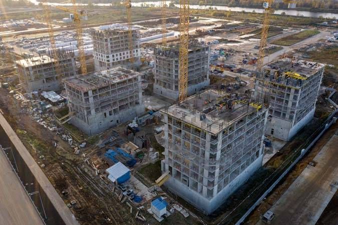 Ход строительства ЖК «Холланд парк» за Октябрь 2020 г., фото №1