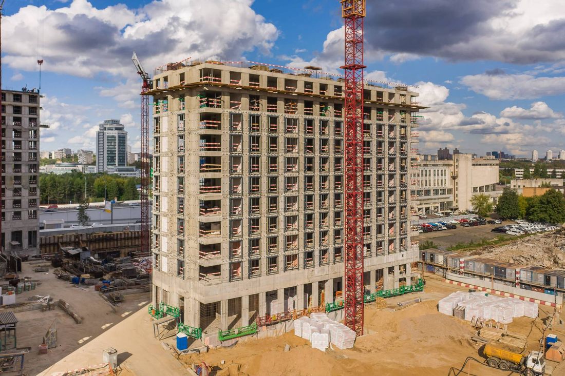 Ход строительства ЖК «Сити Бэй» за Август 2021 г., фото №1