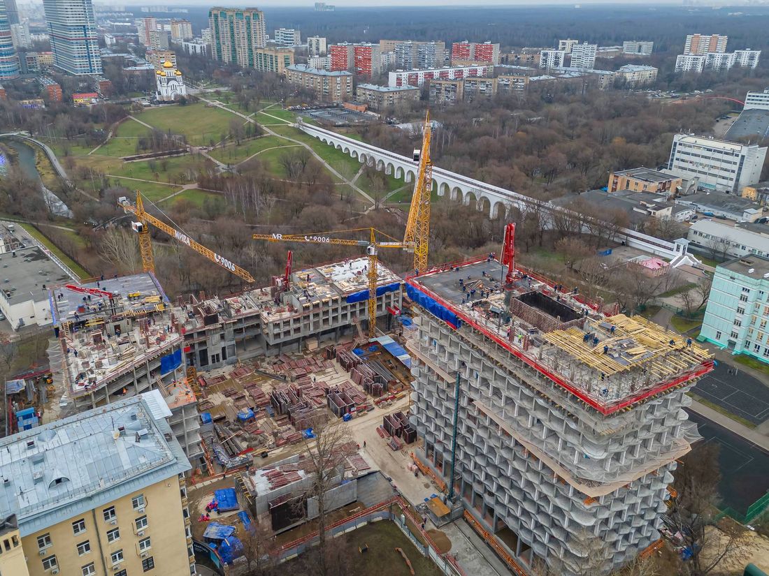 Ход строительства ЖК «Дом премиум-класса МИРА» за Декабрь 2025 г., фото №1