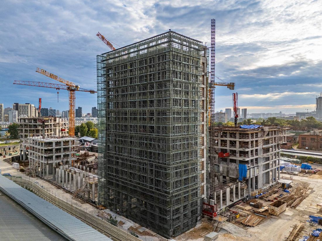 Ход строительства ЖК «Ситизен» за Август 2025 г., фото №1