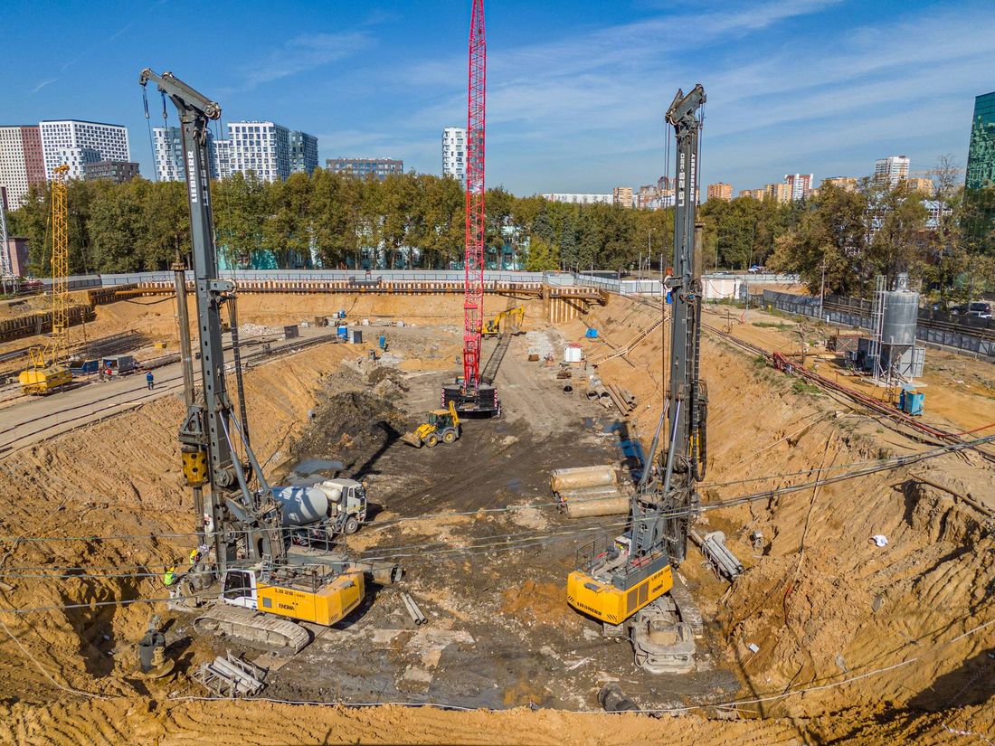 Ход строительства ЖК «Сет» за Сентябрь 2024 г., фото №1