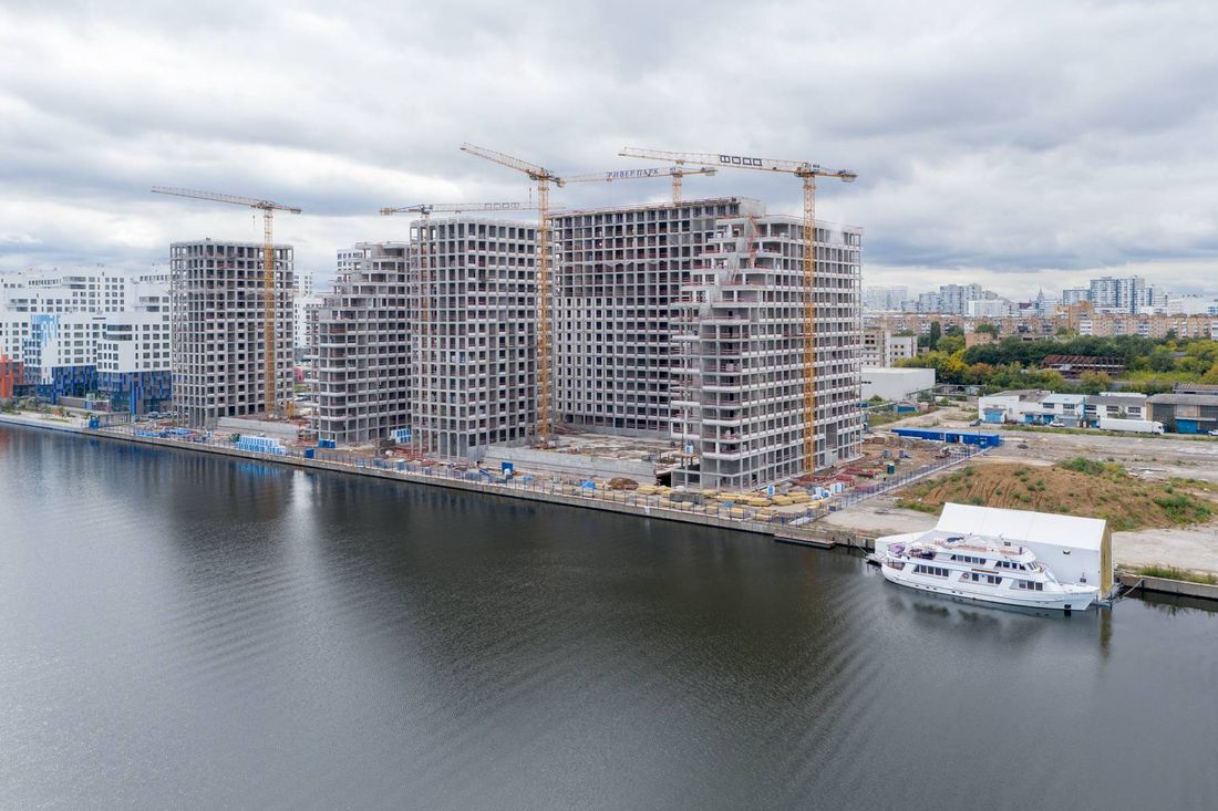Ход строительства ЖК «Ривер Парк Коломенское» за Август 2019 г., фото №1