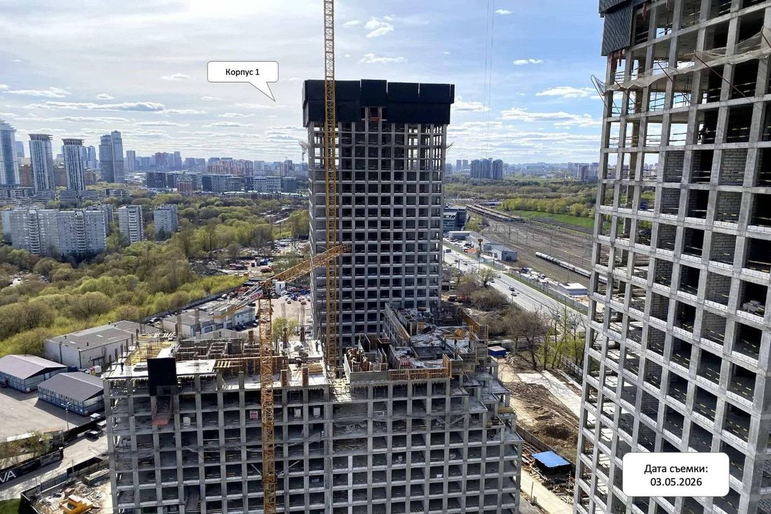 Ход строительства ЖК «НОВА» за Май 2026 г., фото №1