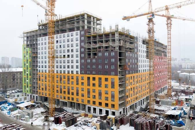 Ход строительства ЖК «Волжский парк» за Декабрь 2020 г., фото №1