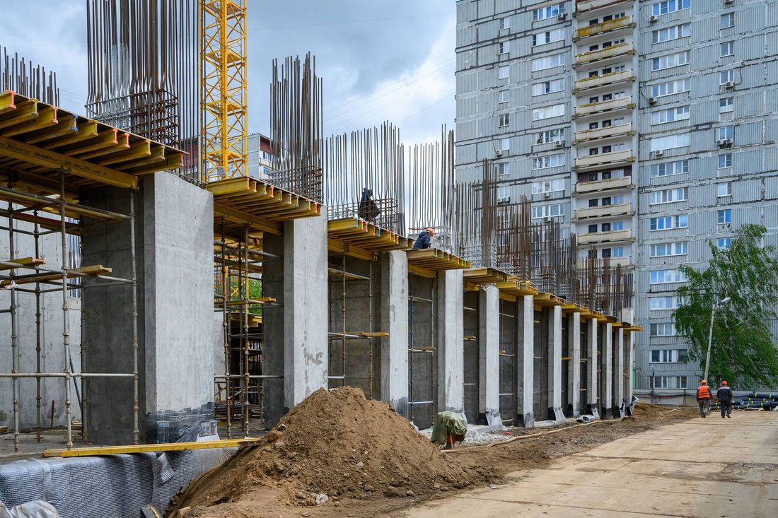 Ход строительства ЖК «УНО Горбунова» за Июнь 2026 г., фото №1