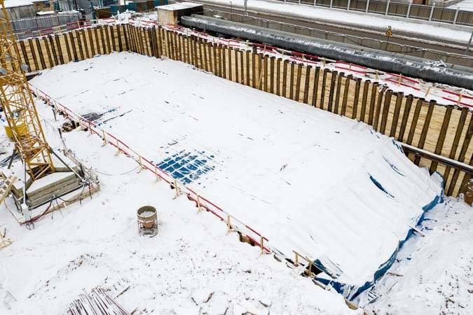 Ход строительства ЖК «Амурский парк» за Декабрь 2020 г., фото №1