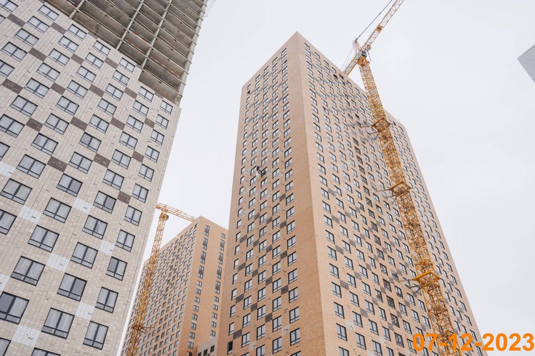 Ход строительства ЖК «Алтуфьевское 53» за Декабрь 2023 г., фото №1