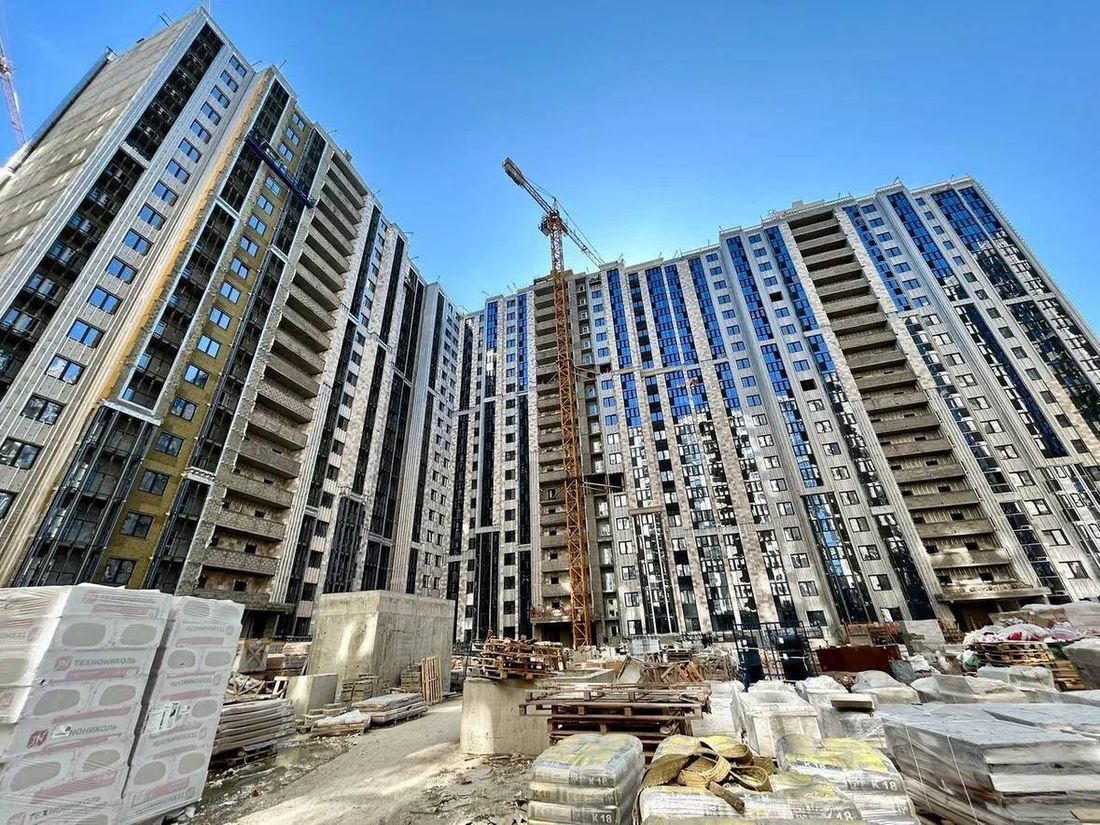Ход строительства ЖК «Центральный» за Май 2025 г., фото №1