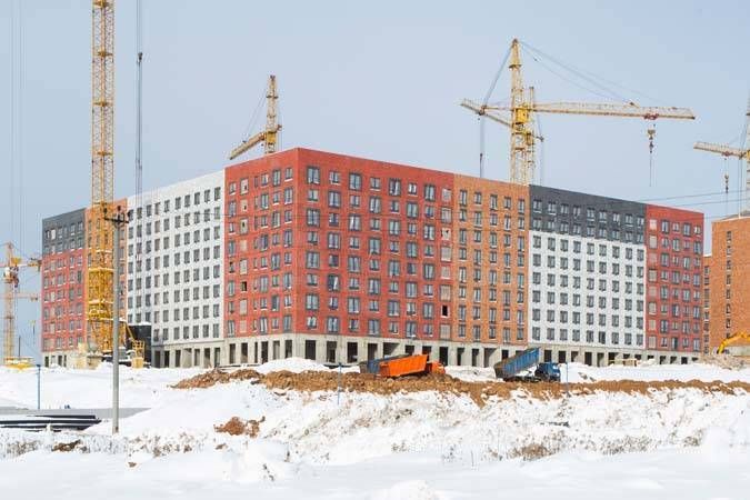 Ход строительства ЖК «Середневский лес» за Февраль 2021 г., фото №1