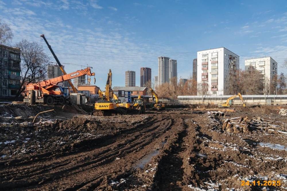 Ход строительства ЖК «Пэйв» за Ноябрь 2025 г., фото №1