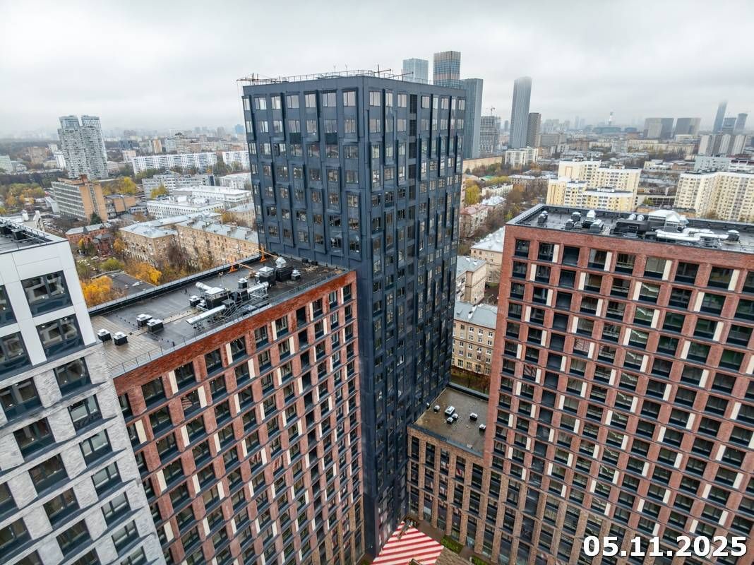 Ход строительства ЖК «Петровский парк II» за Ноябрь 2025 г., фото №1