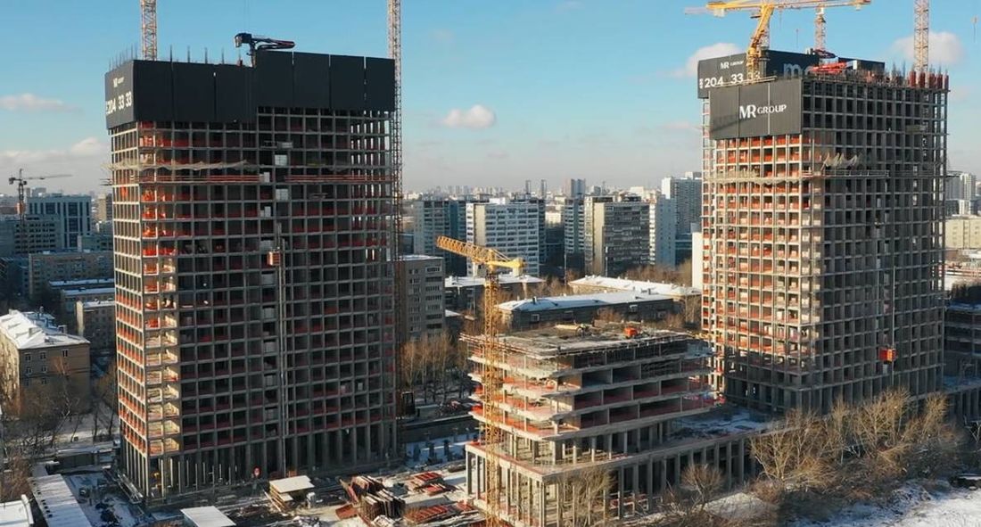 Ход строительства ЖК «Мод» за Ноябрь 2022 г., фото №1