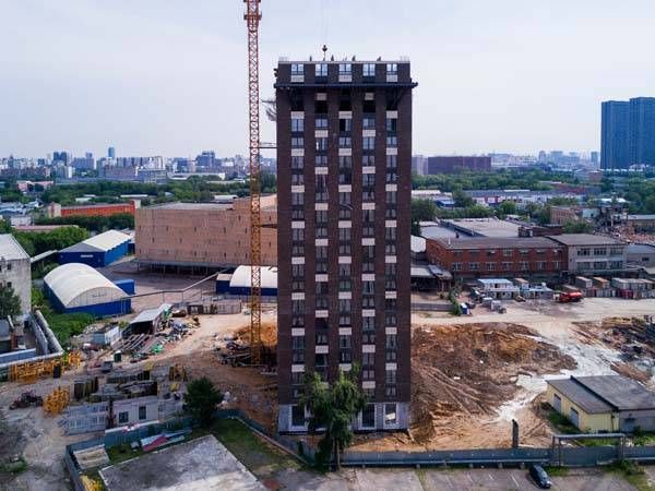 Ход строительства ЖК «Руставели 14» за Июнь 2021 г., фото №1