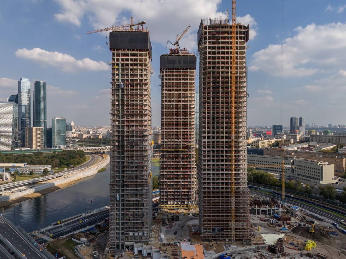 Ход строительства ЖК «Ривер Парк Кутузовский» за Август 2024 г., фото №1