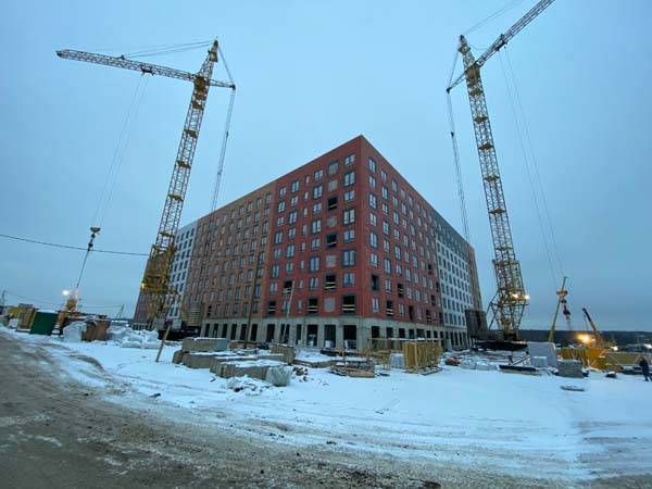 Ход строительства ЖК «Середневский лес» за Декабрь 2020 г., фото №1