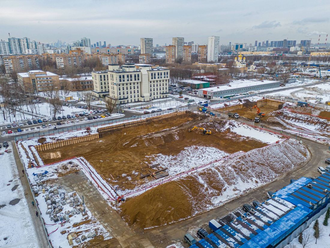 Ход строительства ЖК «Ривер Парк Коломенское» за Декабрь 2023 г., фото №1
