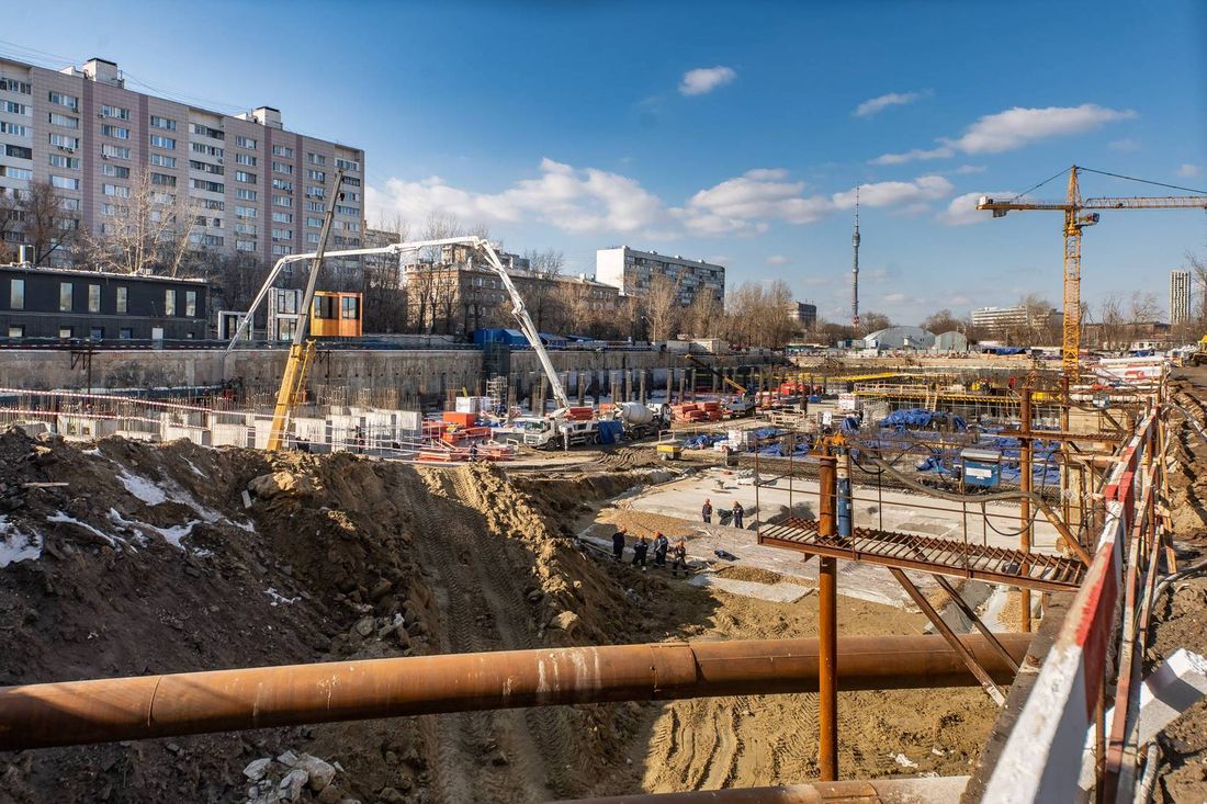 Ход строительства ЖК «Мод» за Март 2022 г., фото №1
