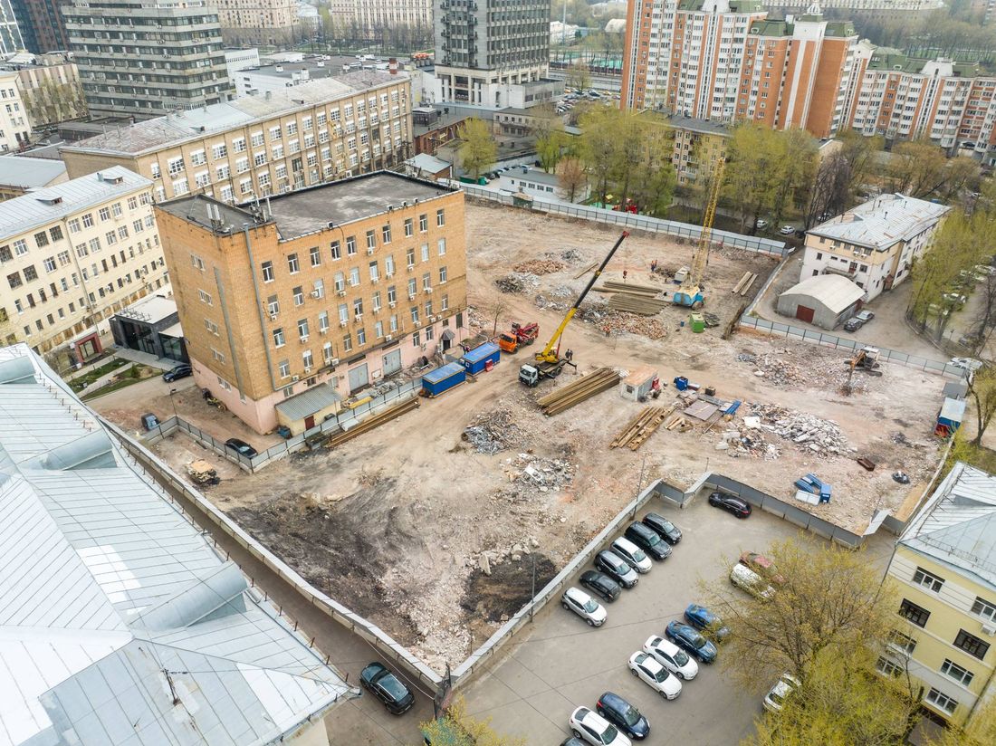 Ход строительства ЖК «Левел Бауманская» за Апрель 2023 г., фото №1