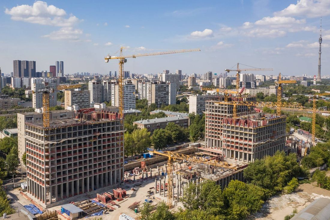 Ход строительства ЖК «Мод» за Август 2022 г., фото №1