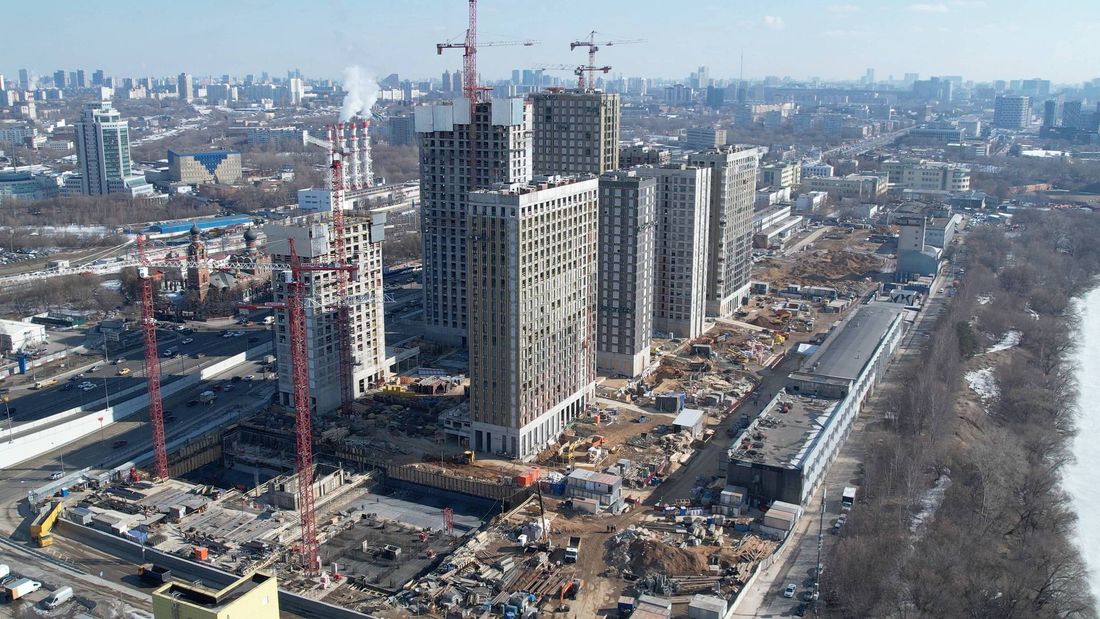 Ход строительства ЖК «Сити Бэй» за Март 2022 г., фото №1