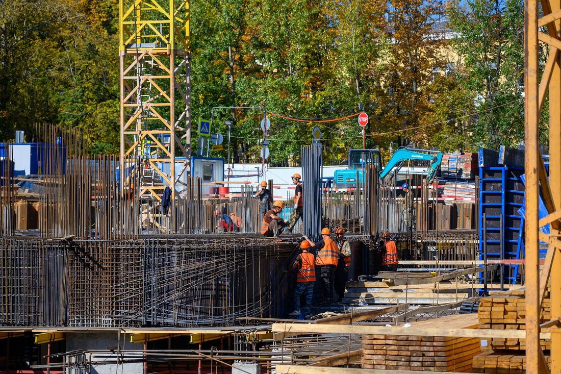 Ход строительства ЖК «УНО Соколиная гора» за Октябрь 2025 г., фото №1