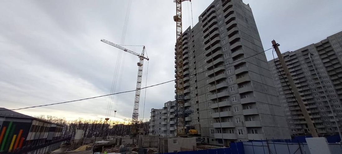Ход строительства ЖК «Суворовский» за Декабрь 2022 г., фото №1