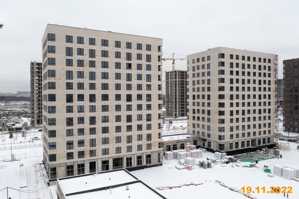 Ход строительства ЖК «Холланд парк» за Ноябрь 2022 г., фото №1