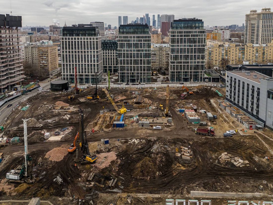 Ход строительства ЖК «Слава» за Апрель 2024 г., фото №1