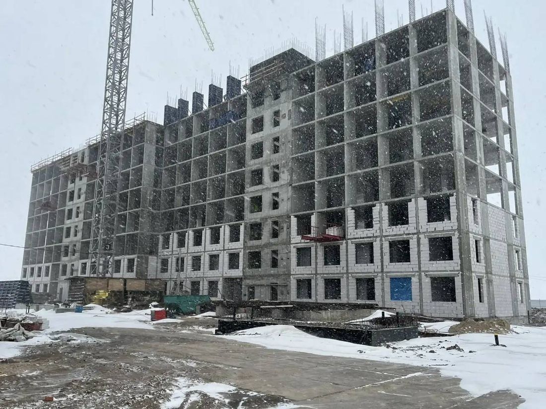 Ход строительства ЖК «Темп» за Февраль 2026 г., фото №1