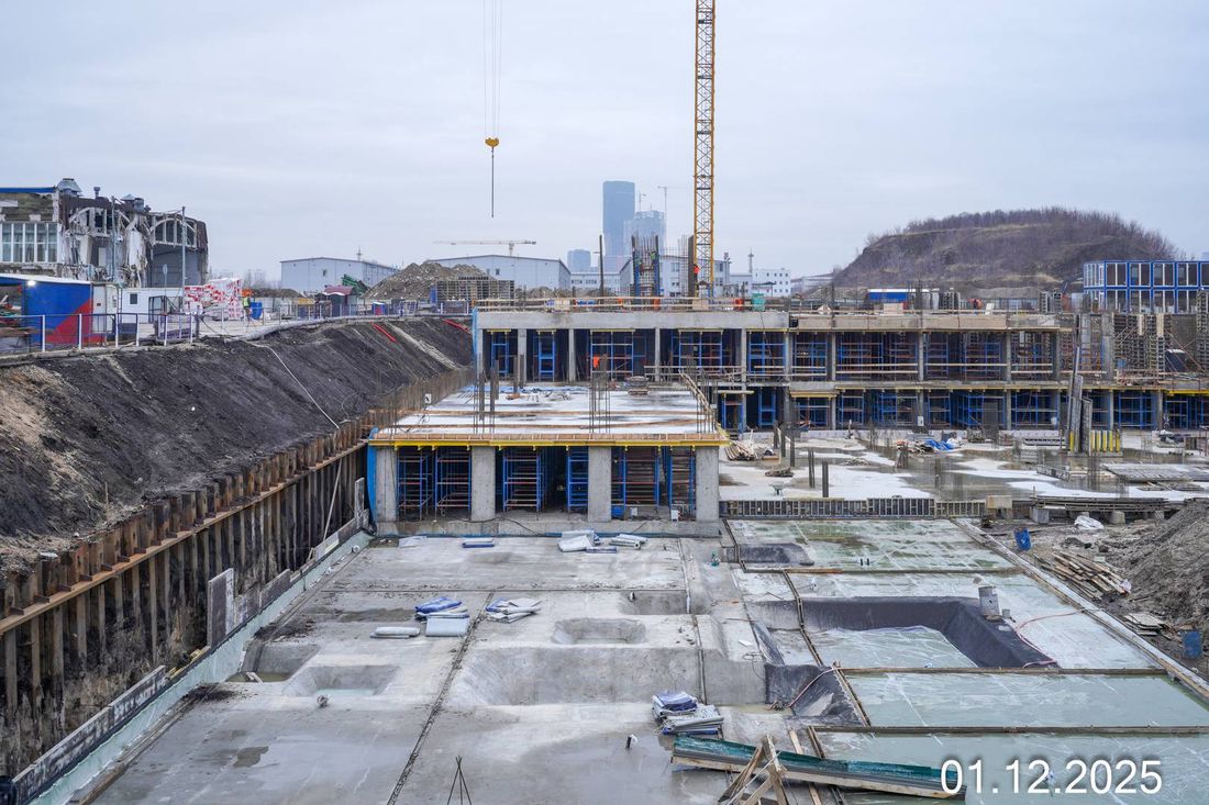 Ход строительства ЖК «Адмирал» за Декабрь 2025 г., фото №1