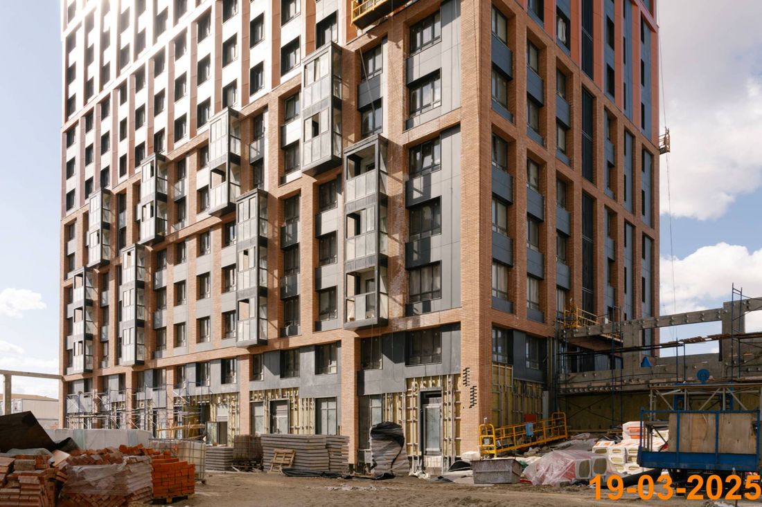 Ход строительства ЖК «Полар» за Март 2025 г., фото №1