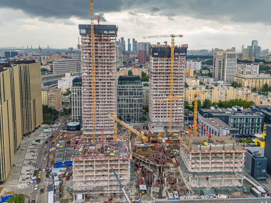 Ход строительства ЖК «Слава» за Июнь 2025 г., фото №1