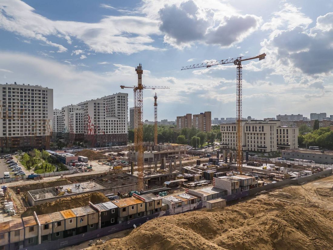 Ход строительства ЖК «Ривер Парк Коломенское» за Май 2024 г., фото №1