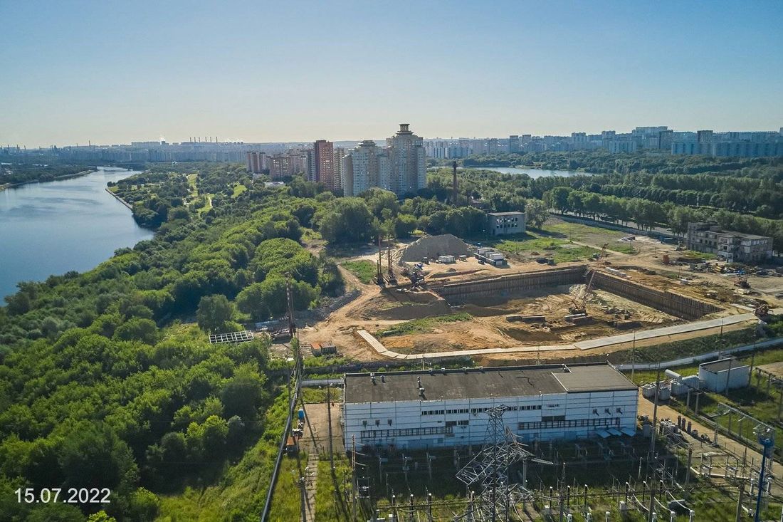 Ход строительства ЖК «Вейв» за Июль 2022 г., фото №1