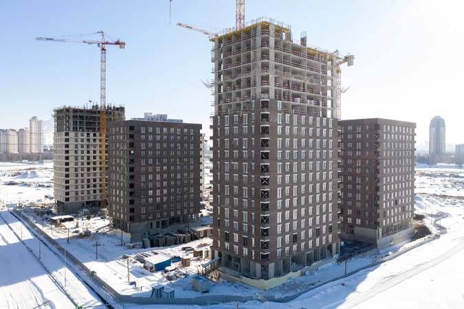 Ход строительства ЖК «Холланд парк» за Февраль 2021 г., фото №1