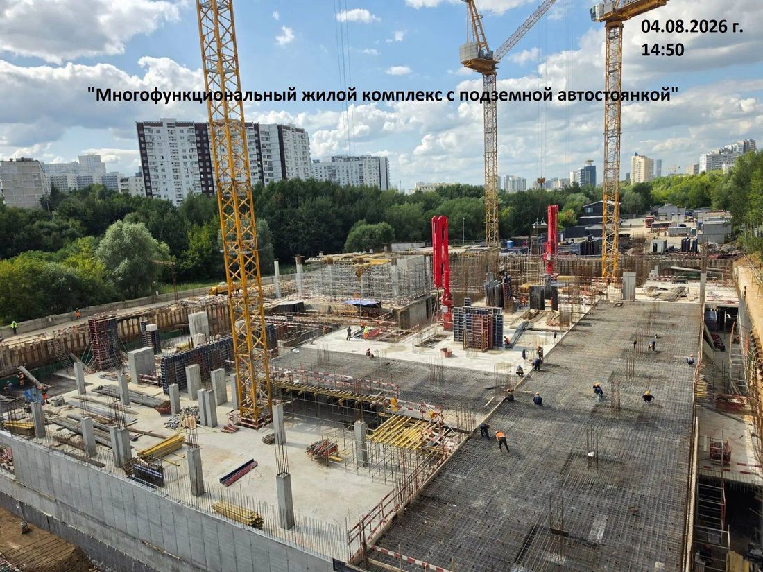 Ход строительства ЖК «Айс Тауэрс» за Август 2026 г., фото №1