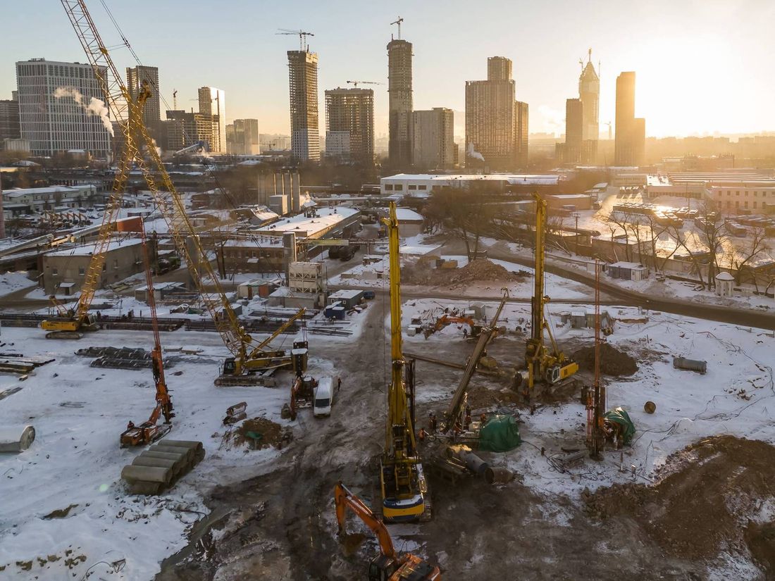 Ход строительства ЖК «Джойс» за Январь 2024 г., фото №1