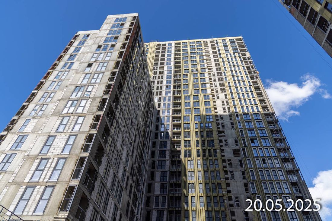Ход строительства ЖК «Южные сады» за Май 2025 г., фото №1