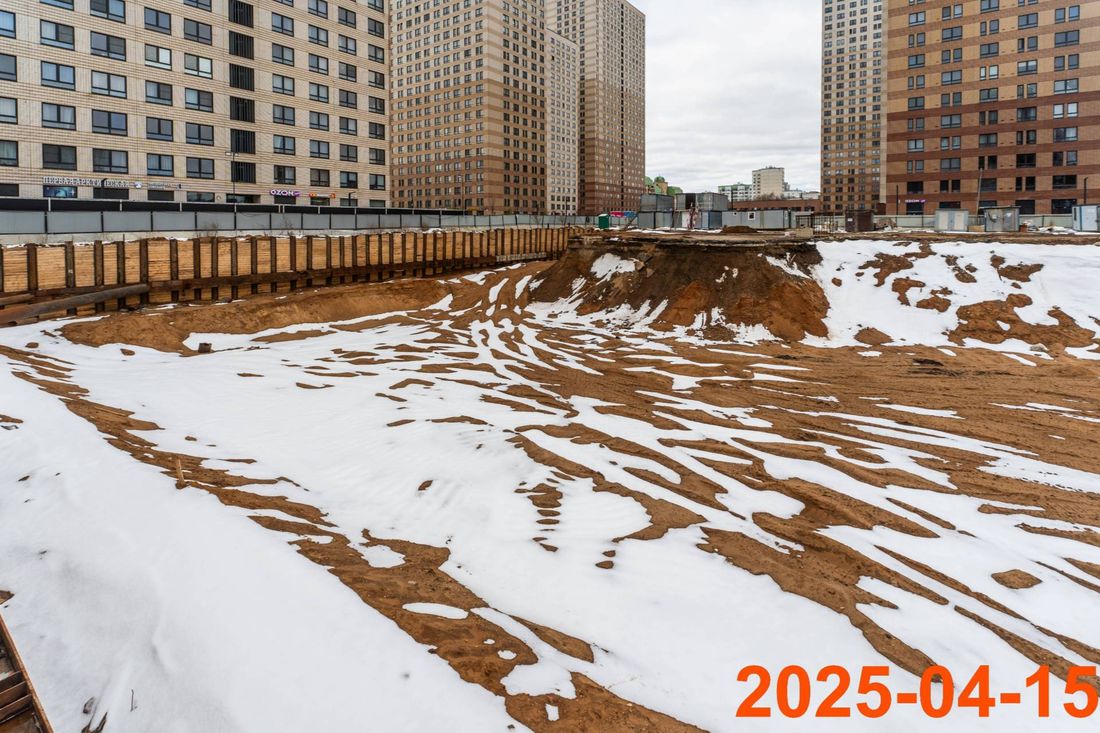 Ход строительства ЖК «Кронштадтский 9» за Апрель 2025 г., фото №1