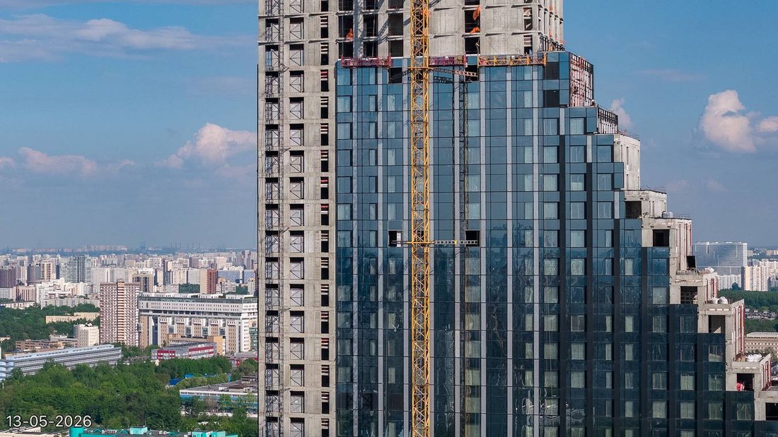 Ход строительства ЖК «Обручева 30» за Май 2026 г., фото №1