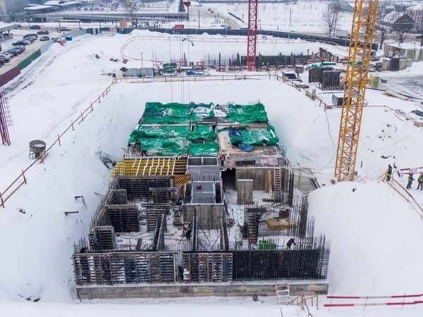 Ход строительства ЖК «Сигнальный 16» за Январь 2021 г., фото №1